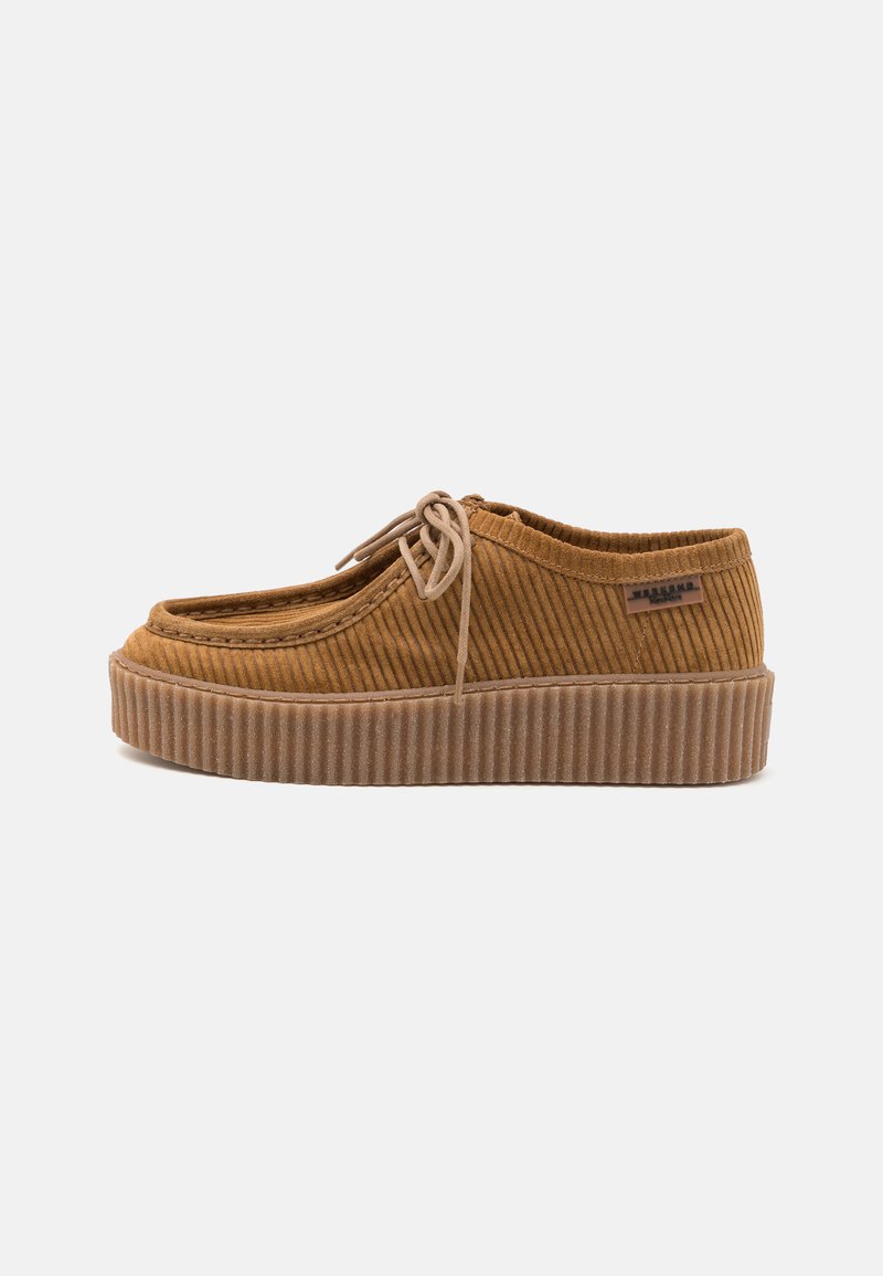 WEEKEND MaxMara KAPOK - Zapatos con cordones - cammello