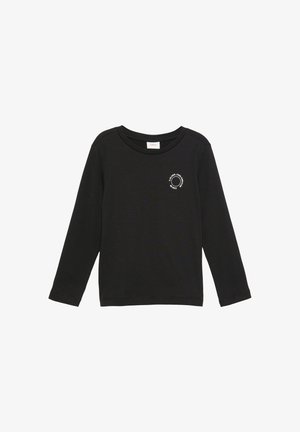 T-shirt à manches longues - schwarz