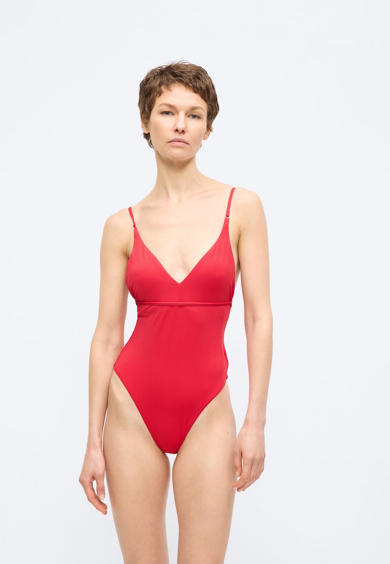 Maillot De Bain Une Pièce Seafolly Noir - Taille 12 (équivalent 6), Col Haut, Maille, Neuf Avec étiquettes