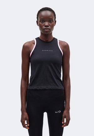 Endless, ESSENTIAL - Débardeur - black/pink