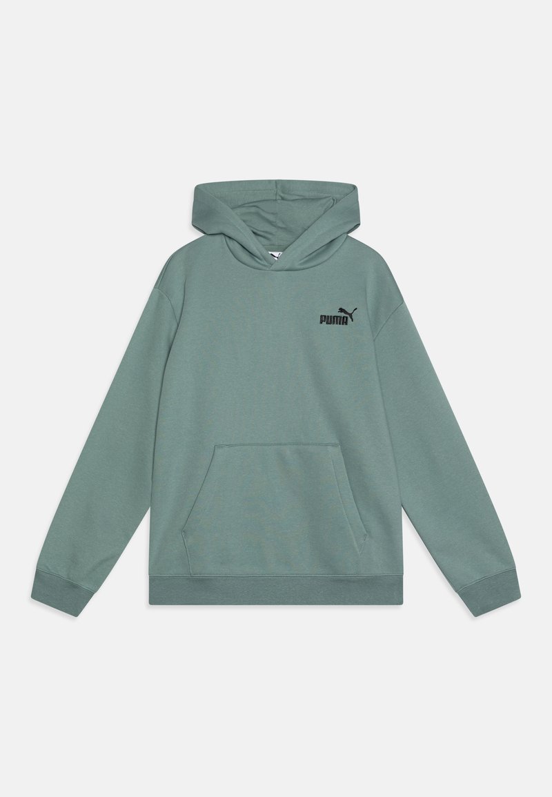 Puma SMALL LOGO RELAXED HOODIE - Felpa - green moon