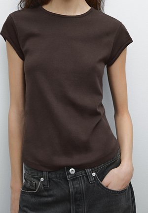 T-paita - dark brown