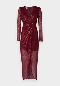 PARTY SEQUIN DARLING DRESS - Oblačila za posebne priložnosti - wine