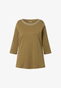 No seleccionado, olive green