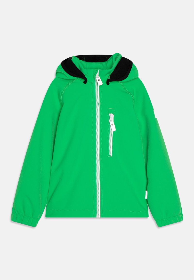 Reima VANTTI UNISEX Soft shell jacket neon green/light green