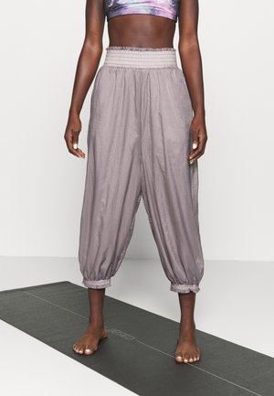 Pantalon de survêtement - mottled dark grey