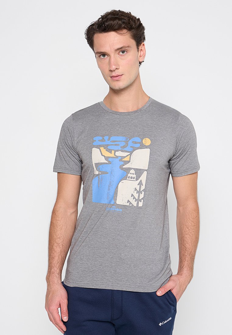 Columbia Sport T-shirt grijs Columbia Sport T-shirt grijs