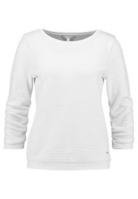 STRUCTURED - T-shirt à manches longues - off white