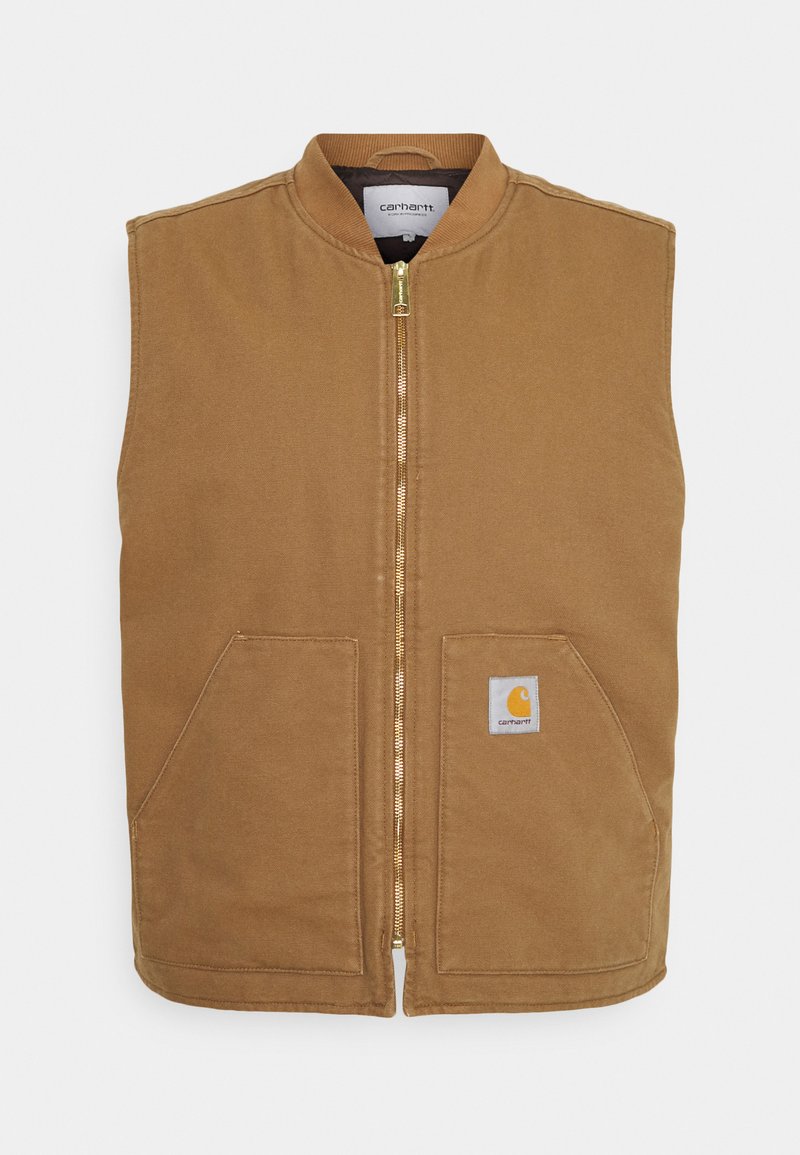 Carhartt WIP - CLASSIC VEST - Waistcoat - hamilton brown rinsed, Enlarge