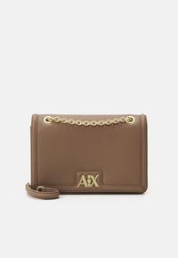 Armani Exchange BORSA TRACOLLA - Taška s příčným popruhem - dark pisco