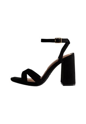 PLATFORM - High heeled sandals - black