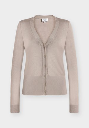 Rosemunde, RWSAMIRA SILK LS CARDIGAN - Neuletakki - mocha meringue