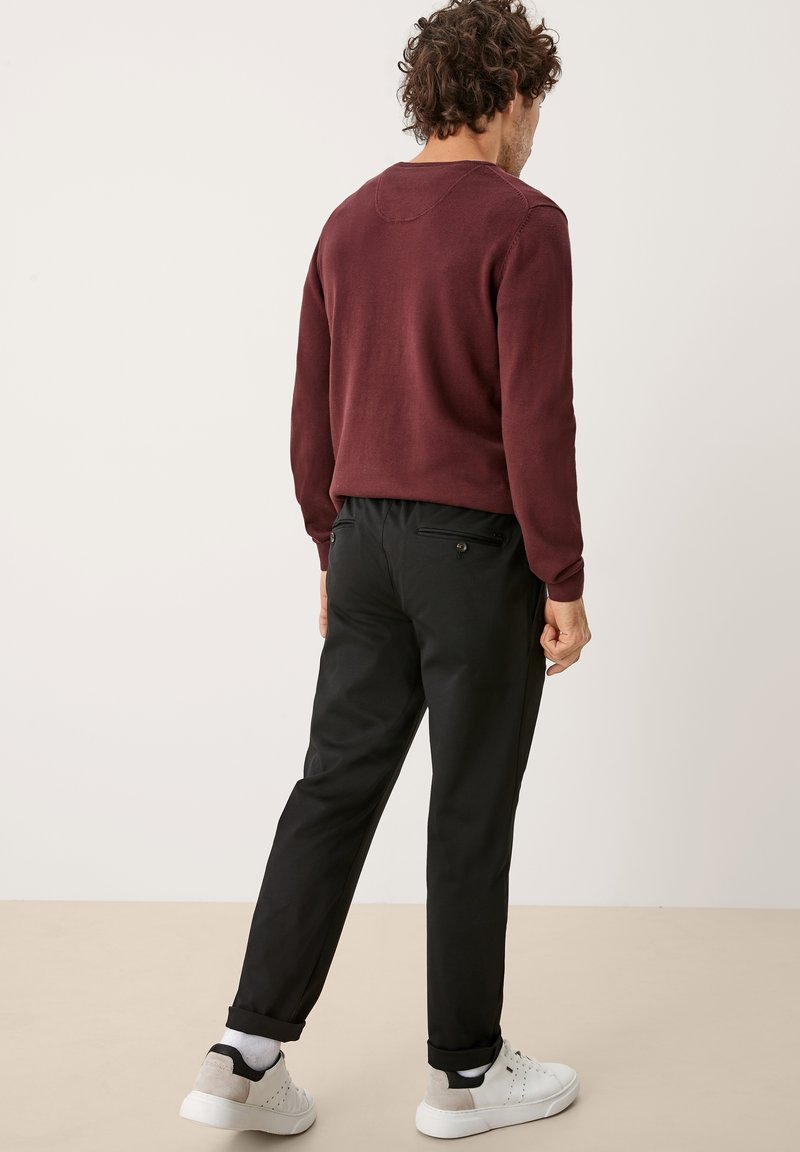 Herren Chinos | s.Oliver Stoffhose black/schwarz - NZ26910 Herren Chinos | s.Oliver Stoffhose black/schwarz - NZ26910