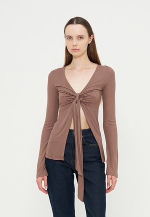 Even&Odd by Zalando, Блуза с дълги ръкави - deep taupe