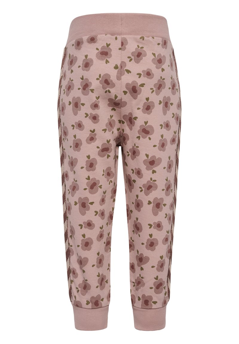 Joggers Pink Red White And Blue Sweatpants Hummel FJORA Tracksuit