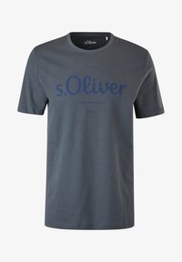 Geselecteerd, grey placed print