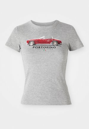 CAR BABY TEE - Print T-shirt - grey