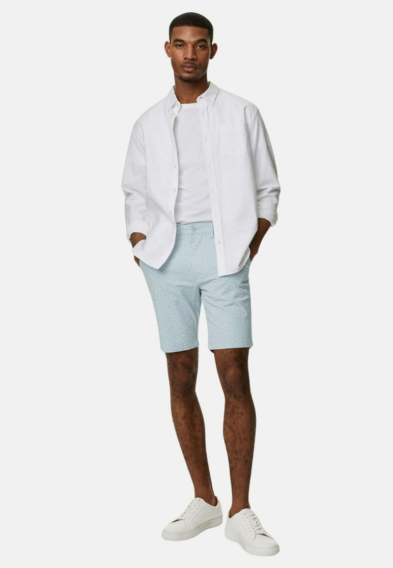 Marks & Spencer Shorts lichtblauw gemêleerd Marks & Spencer Shorts lichtblauw gemêleerd