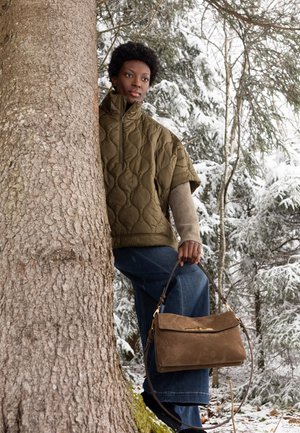 Abro, ABRO SCHULTERTASCHE TWIST - Handbag - khaki