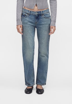 GAP Petite, FERMOR - Тесни дънки - medium indigo