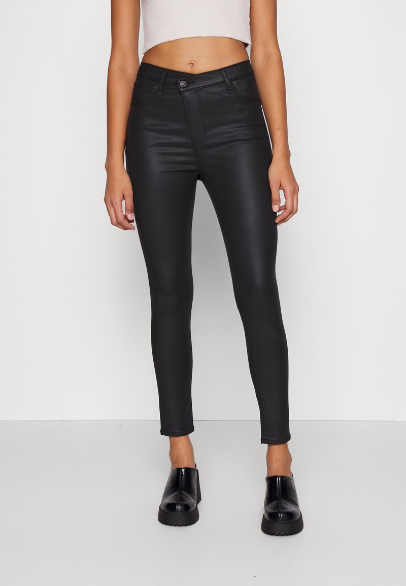 Abercrombie & Fitch NOVELTY CROSSOVER Jeans Skinny Fit black