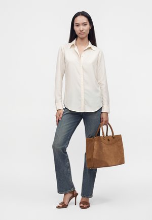 Lauren Ralph Lauren, MARCY - Ručna torba - light tobacco