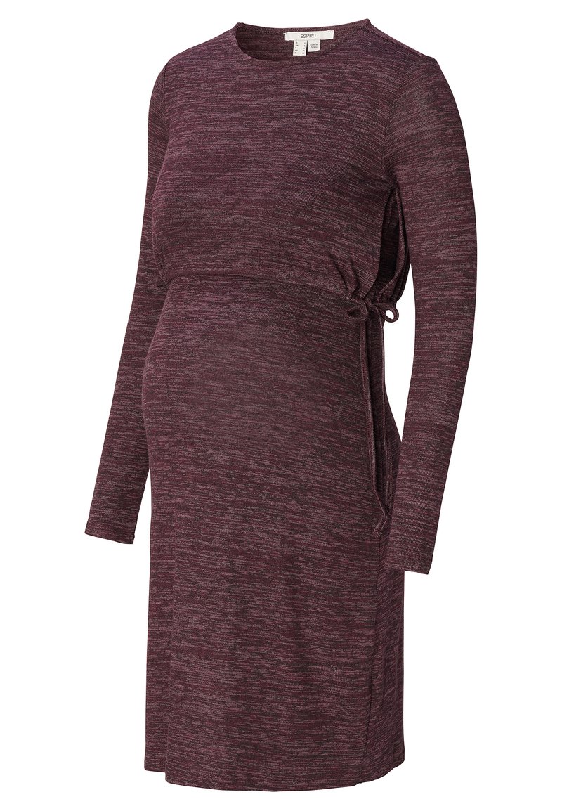 Esprit Maternity Gebreide jurk donkerbruin Esprit Maternity Gebreide jurk donkerbruin