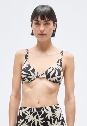 BY MY SIDE RUBY  - Parte de cima de biquíni - black/white