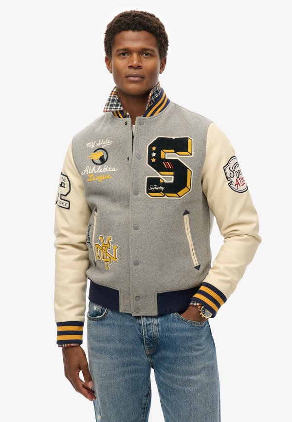 COLLEGE PATCHED  - Bomberjacke