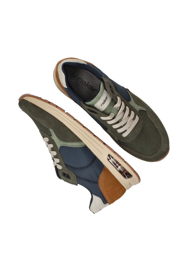 Zapatillas De Running Con Velcros Y Cordones Elásticos - Blanco - Niño