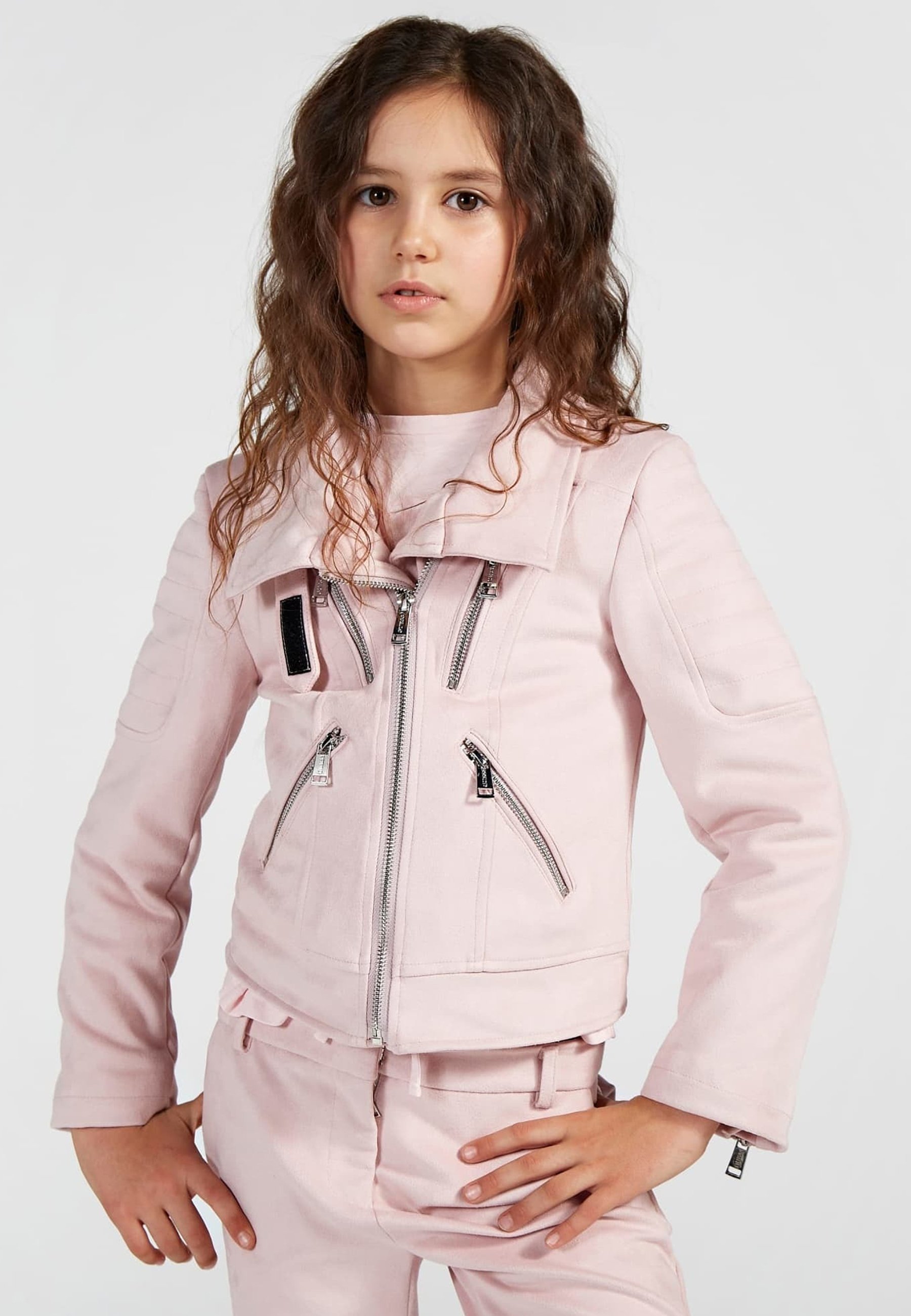 Guess VELOURSOPTIK - Giacca da mezza stagione - rose/rosa - Zalando.it