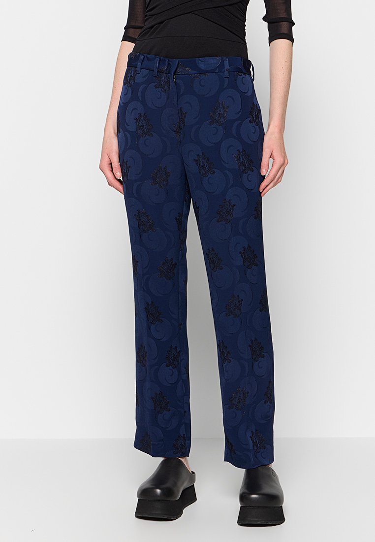 ASPESI Broek donkerblauw