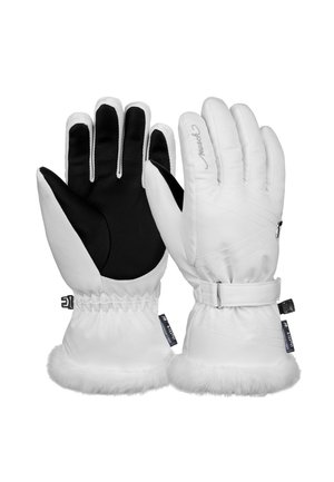 STELLA - Gloves - white silver
