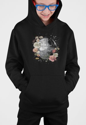 STAR WARS FLORAL DEATH STAR - Sweat à capuche - black