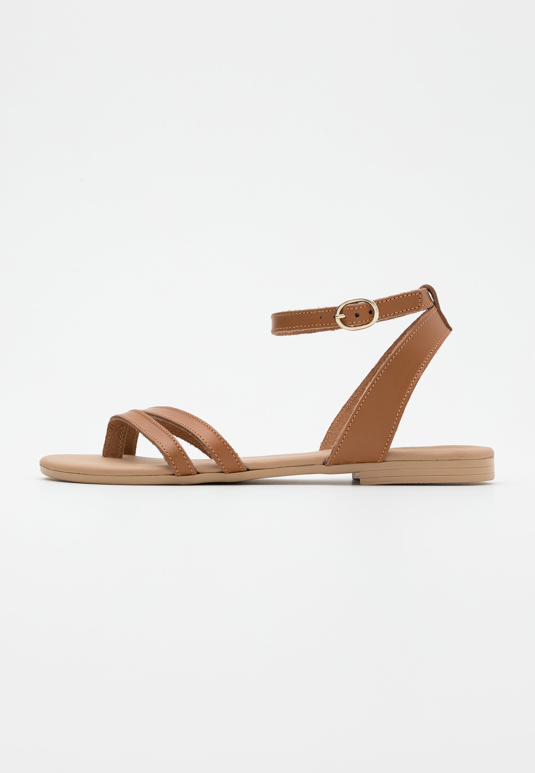 Anna Field LEATHER - Flip Flops - cognac Anna Field LEATHER - Flip Flops - cognac
