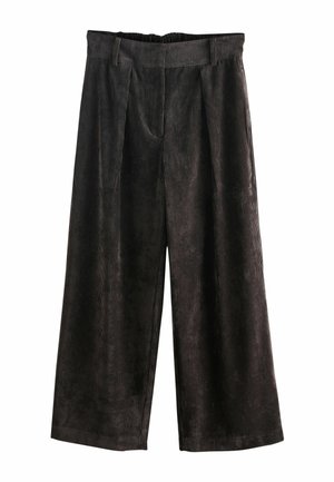 WIDE - Pantalones - chocolate brown