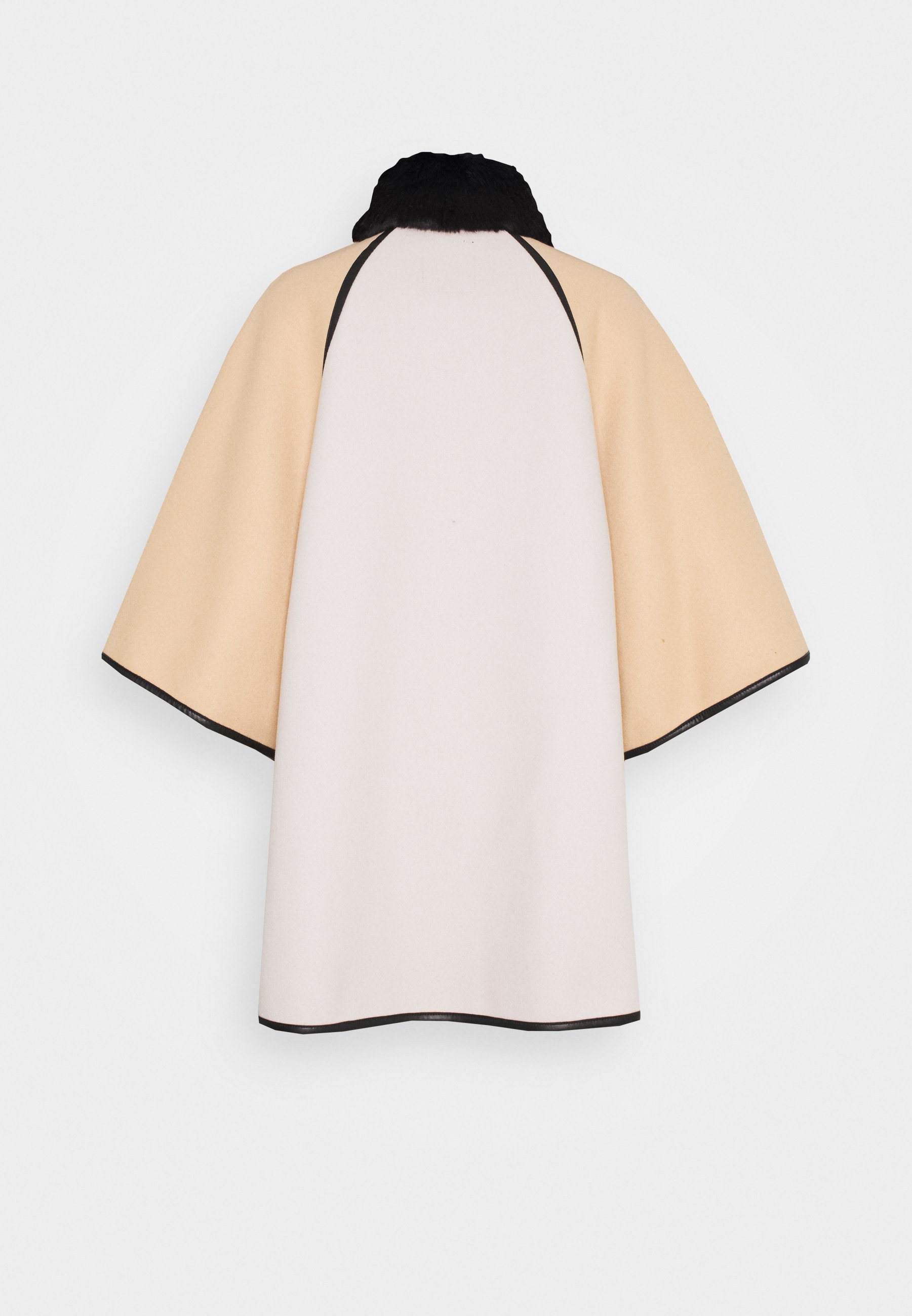 River Island BLOCKEDCAPE Kåpe frakk beige light River Island Kåpe frakk beige Zalando.no