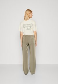 Samsøe Samsøe HOYS STRAIGHT PANTS  - Hlače - dusty olive