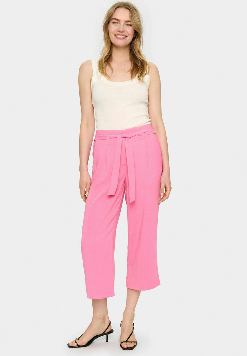 Saint Tropez Broek donkerroze