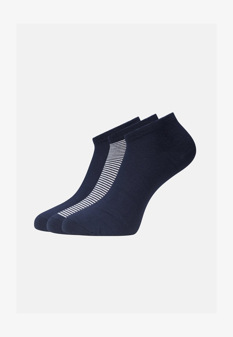 Bamboo Basics 3 PACK - Calze - white navy