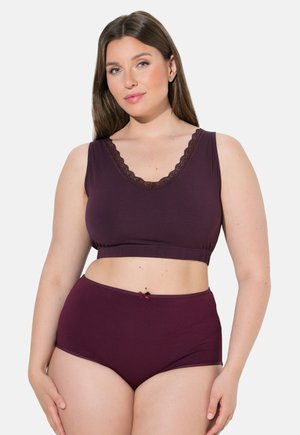 Ulla Popken, 2 PACK  - Bustier - pine brown