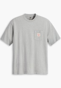 WORKWEAR TEE - Basic T-shirt - mid tone grey heather