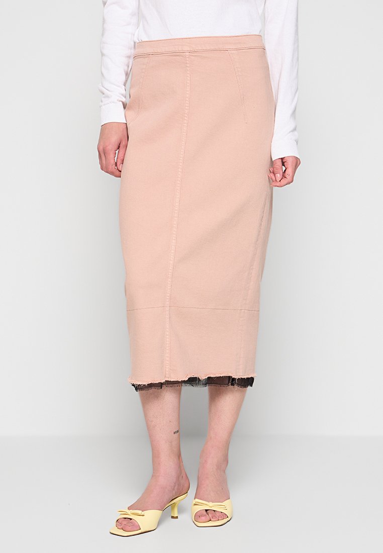 7 For All Mankind Jeansrok beige 7 For All Mankind Jeansrok beige