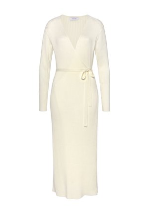 Strickkleid - cream