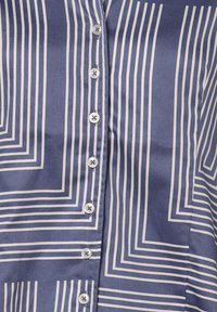Franco Callegari Button-down blouse - indigo weiß