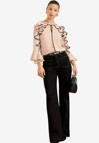 Love & Roses PETITE FIT - TIPPED RUFFLE - Pusero - pink
