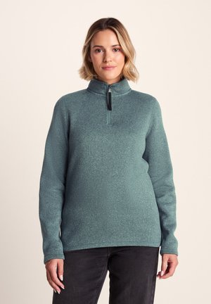 PEARSON - Fleece jumper - mist grey marl