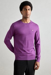 Scotch & Soda SEASONAL CORE REGULAR FIT CREWNECK - Striktrøje - gloxinia