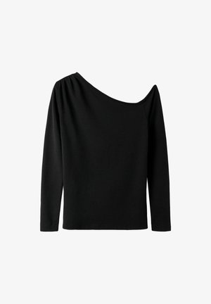 REGULAR FIT - T-shirt à manches longues - black