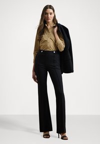 Lauren Ralph Lauren Featherweight Cotton Shirt - Košilová halenka  - camel